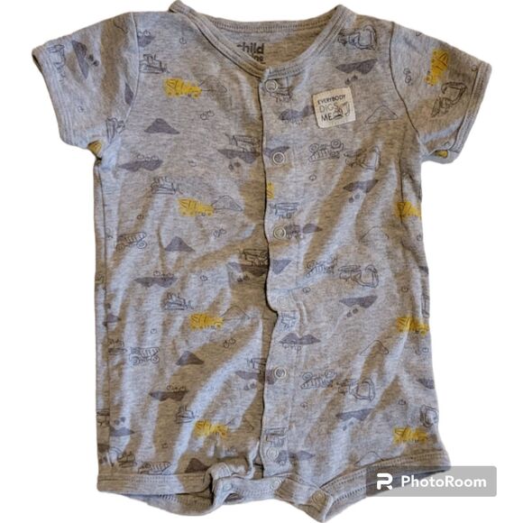 Carter's Dump Truck romper - Picture 1 of 4